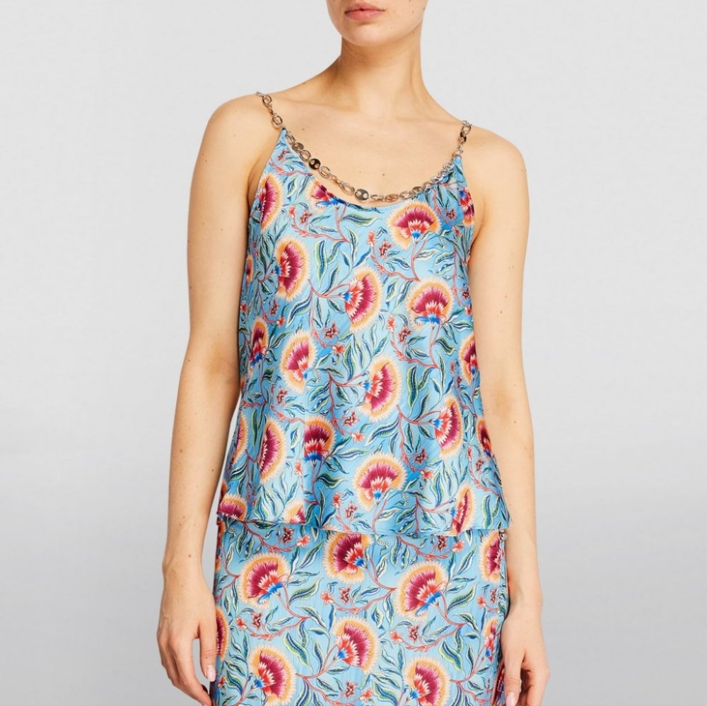 NWT Rabanne Blue Cami - Picture 1 of 6